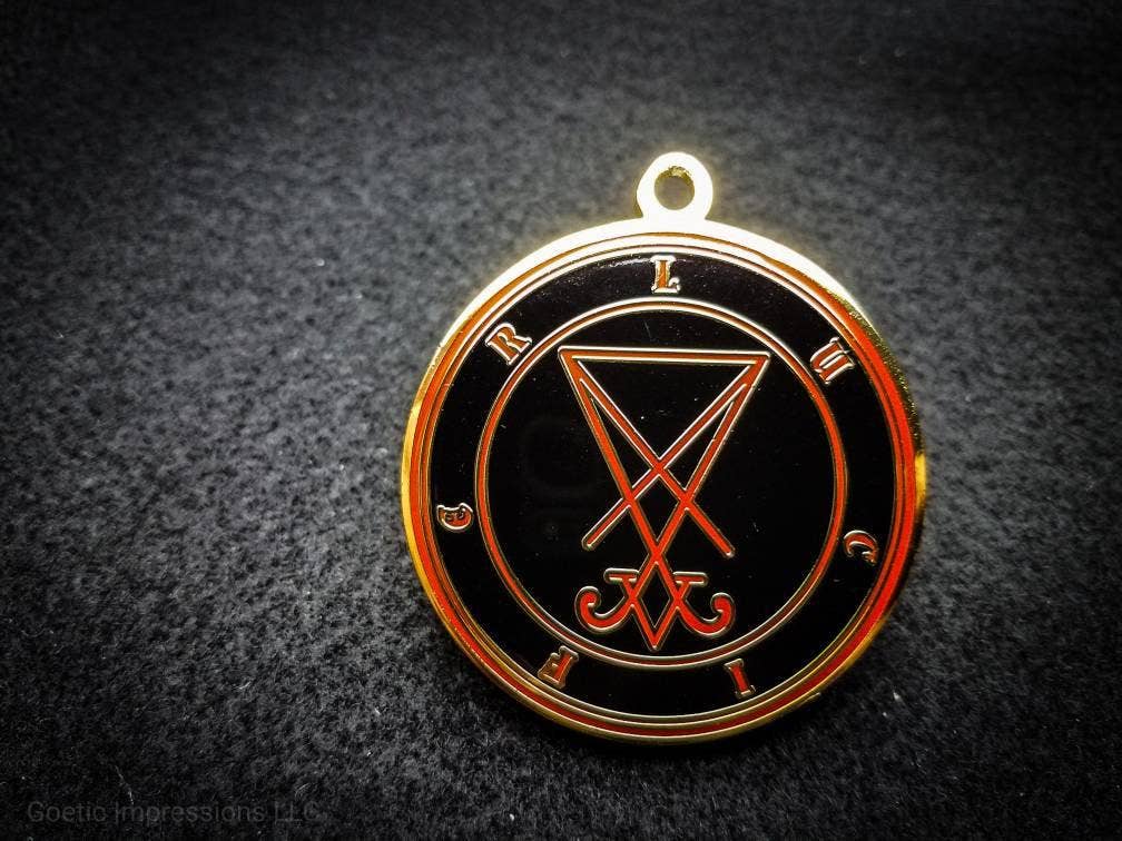 Goetic Impressions - Wholesale Individual Charm/Pendant - Lucifer Sigil Pendant0