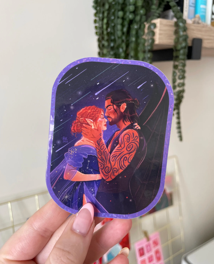 Brittany Keller Art - Vendita all'ingrosso Adesivo - Adesivo Brillante di Nessian2