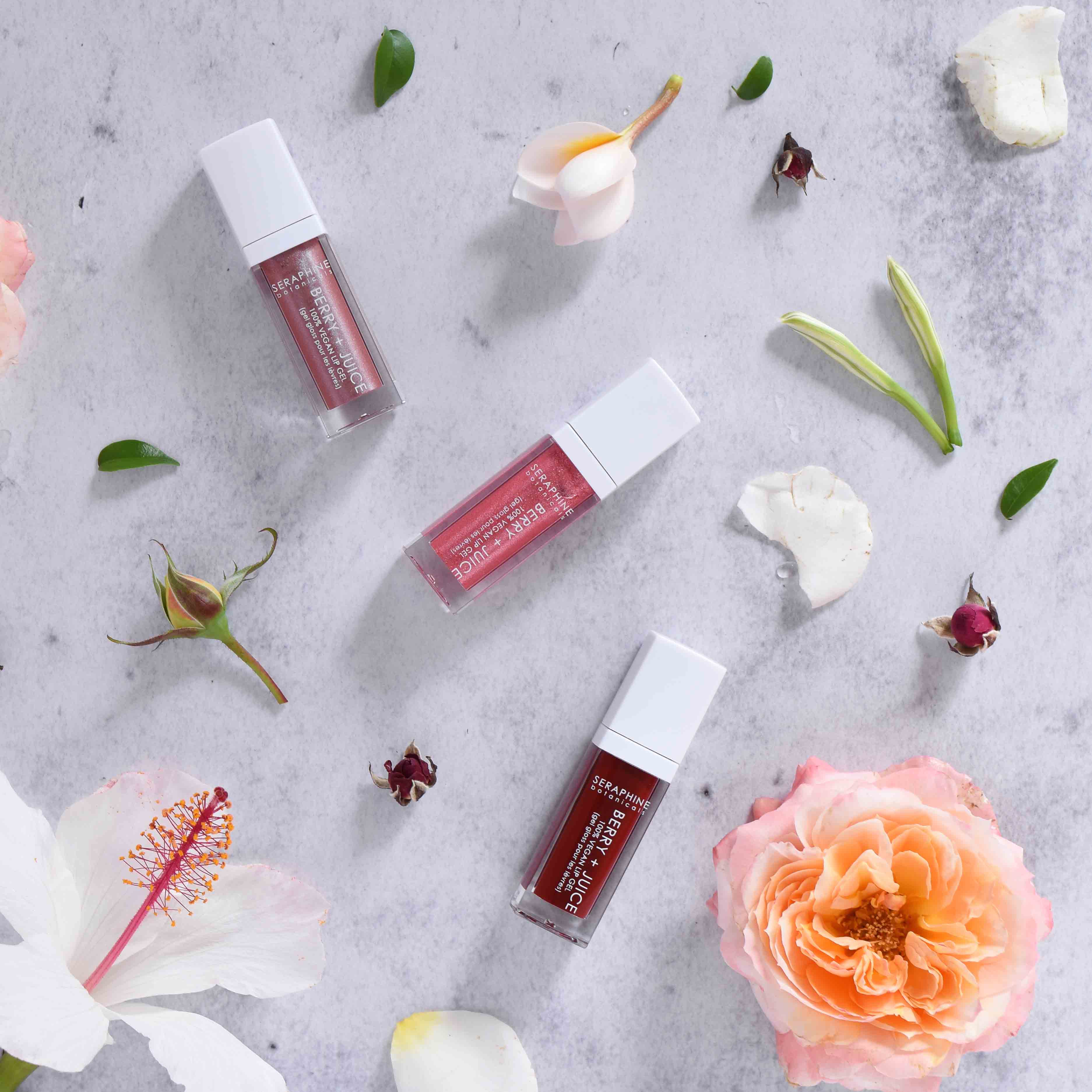 Seraphine Botanicals - Wholesale Lip Gloss - Berry + Juice - 100% Vegan Lip Gel14