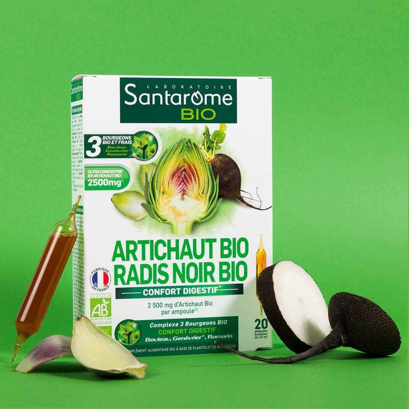SANTAROME BIO - Wholesale Oral Supplement/Vitamin - Organic Black Radish Artichoke0