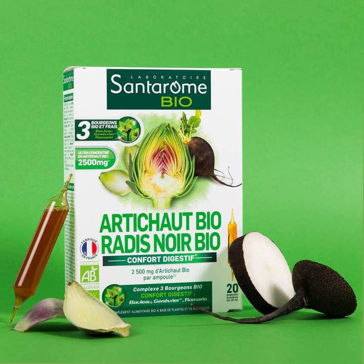 SANTAROME BIO - Wholesale Oral Supplement/Vitamin - Organic Black Radish Artichoke