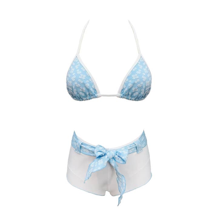 Ensemble bikini "Meet me by the shore" pour la vente par Sundaze Brunch