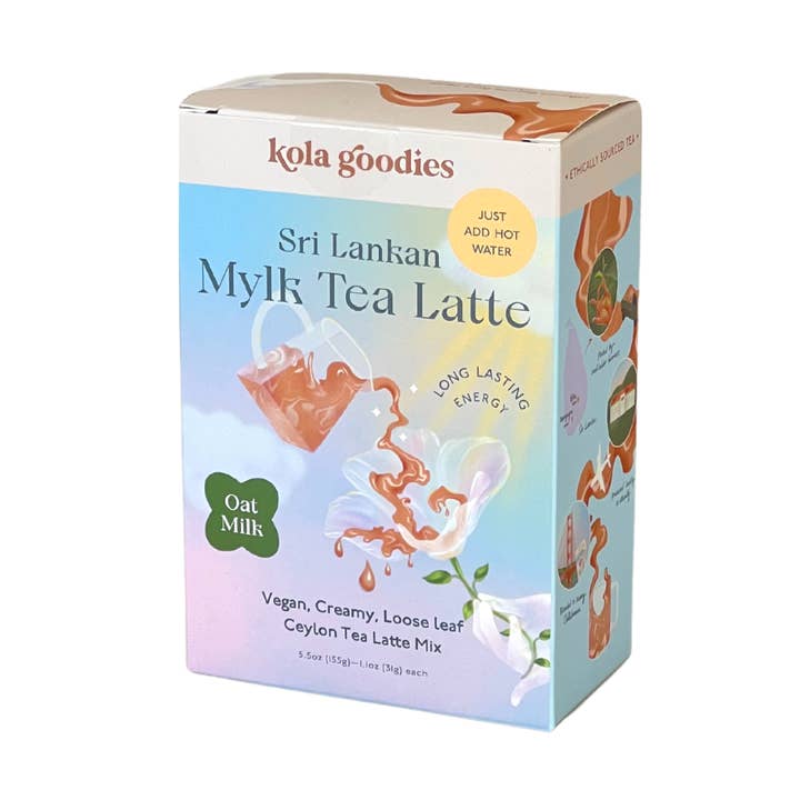 Oat Mylk Tea Latte (5 Pack) for wholesale by Lazy Girl Chai | Kola Goodies