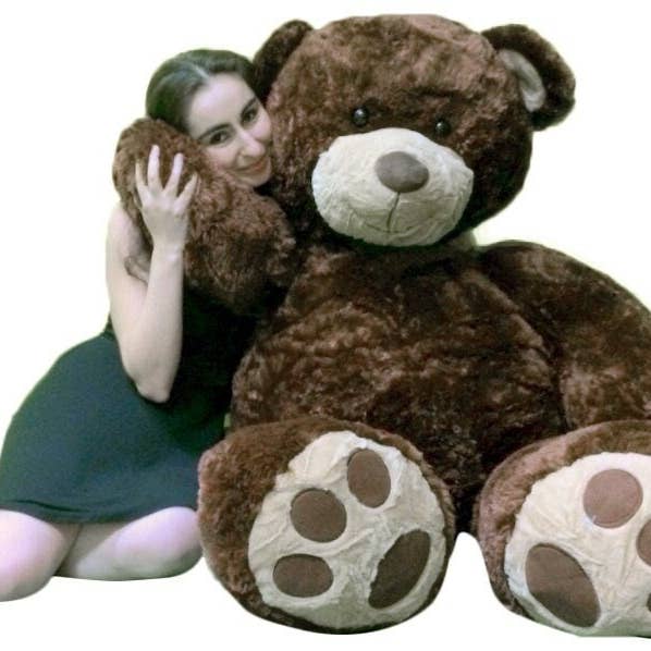 Big Plush - Wholesale Stuffed/Plush Toy - Kids & Baby - Big Plush Valentine's Day 5 Foot Brown Giant Teddy Bear