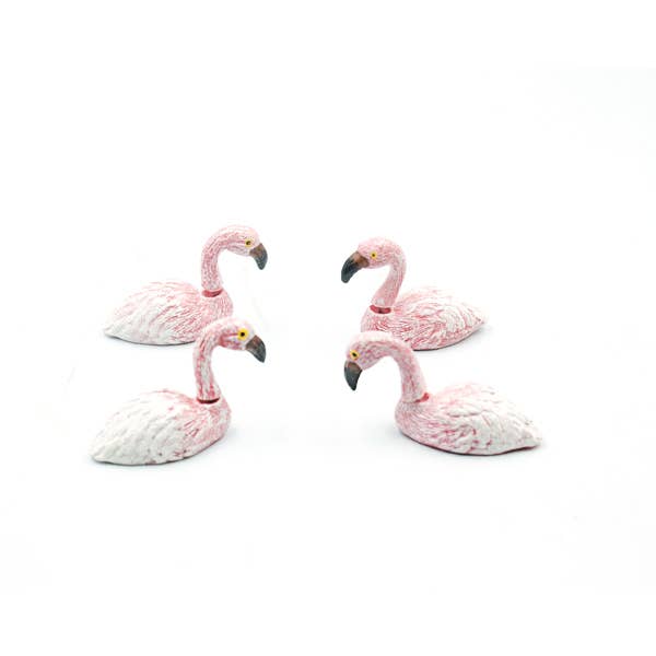 Land & Sea - Wholesale Outdoor Ornament/Decor - Mini Bobble Head Flamingo
