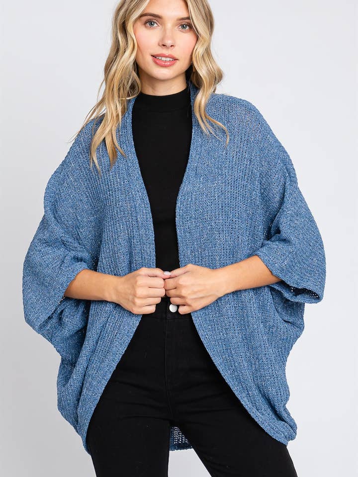 Batwing Cardigan: WC61159 for wholesale by GeeGee x Lovelo