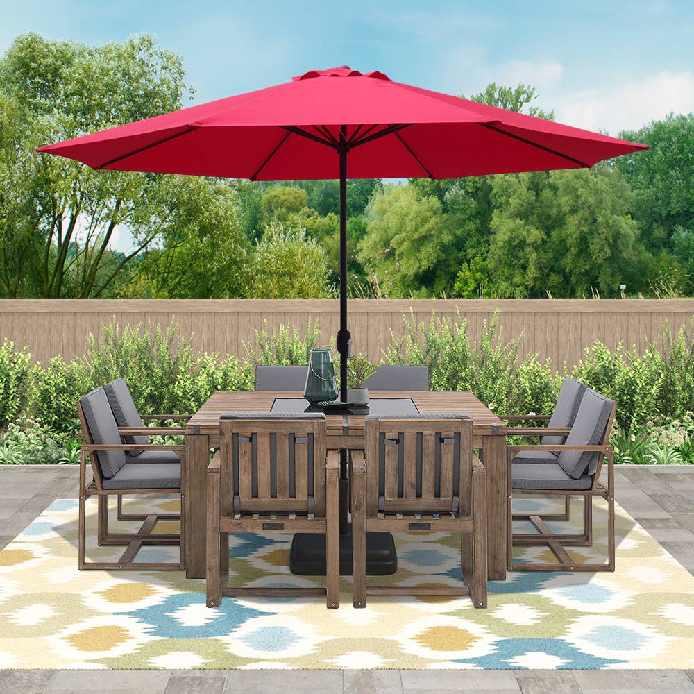 Abble - Wholesale Patio Umbrella - 11 Feet Patio Umbrella w Crank (SKU#300263)4