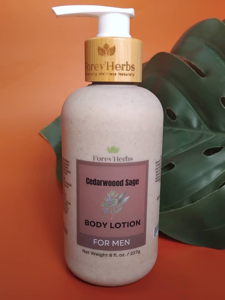 Loción de Cedro y Salvia para venta al por mayor de Forev'Herbs