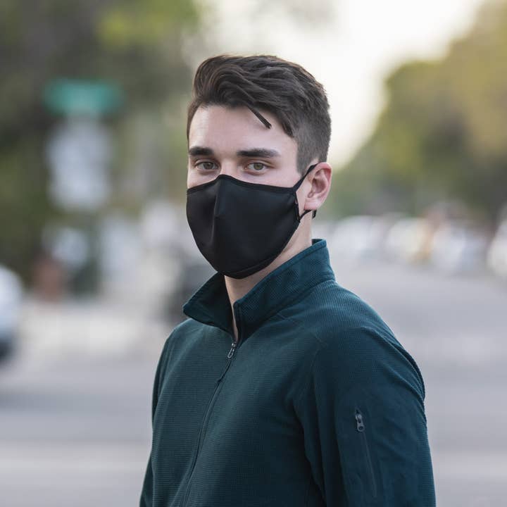 Nonzero Gravity - Vente Masque/visière de protection pour le visage - Masque Performance SeaTex Eco Polygiene (Noir)5