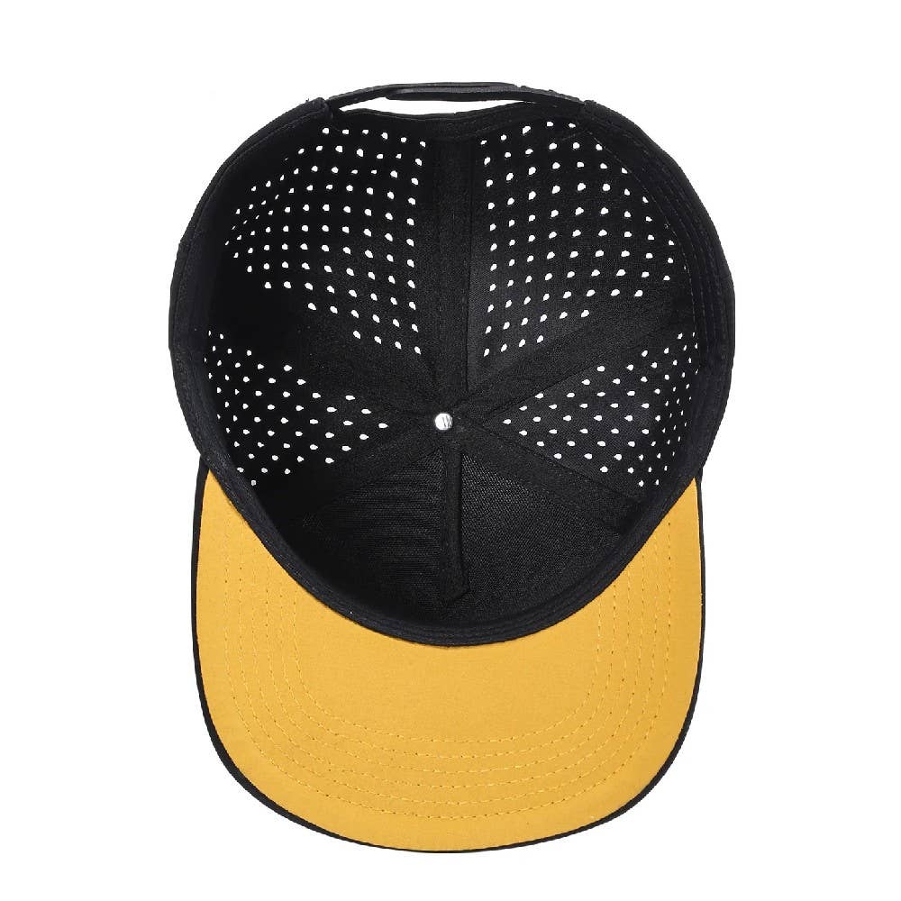 DOBBI - Wholesale Flat Brim Cap - Unisex - 5 Panel Waterproof Hat2