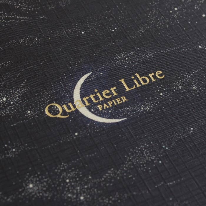 Quartier Libre Papier - Wholesale Notebook - Little Notebook Night Free Quarter1