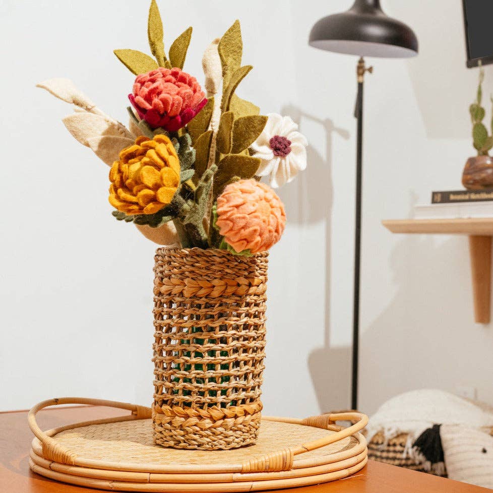 Global Goods Partners - Wholesale Artificial Flowers - Felt Garden Glory Flower18