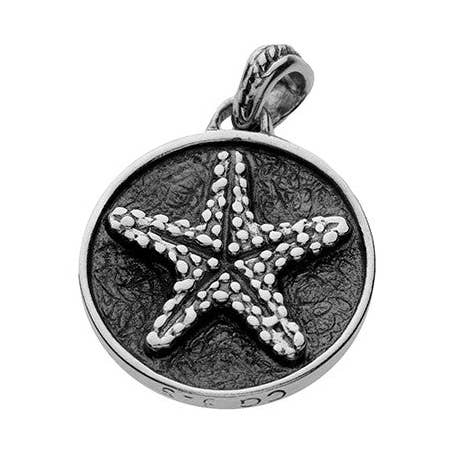 Sunshine Starshine Starfish Sterling Silver Charm for wholesale by Cynthia Gale New York