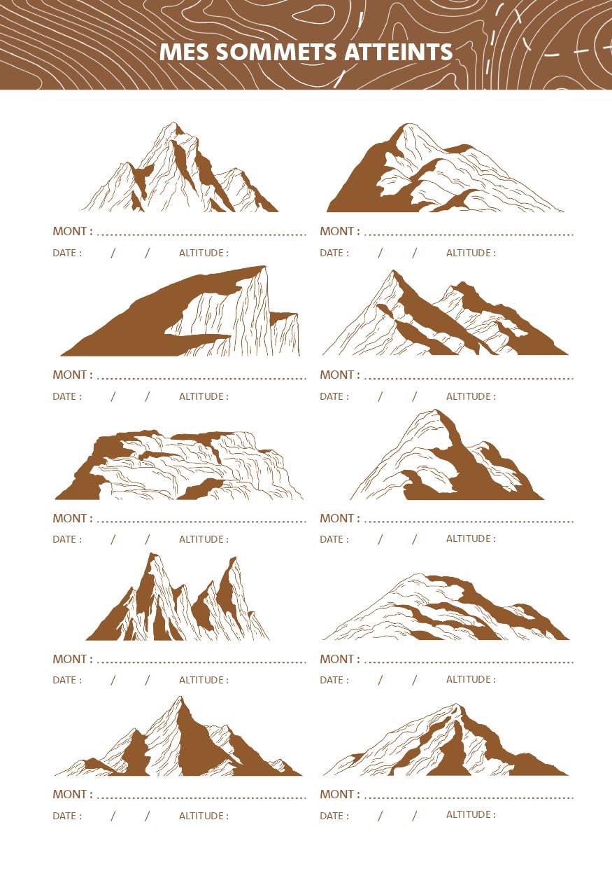 AVENTURA ÉDITIONS - Wholesale Notebook - Mountain Summer Notebook4