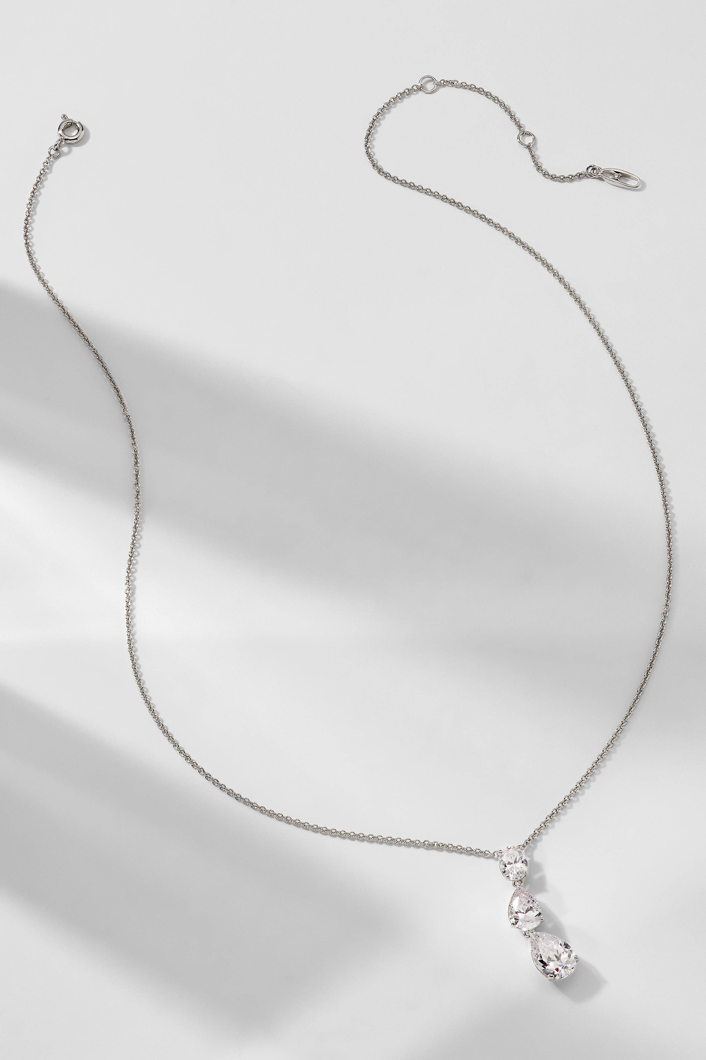 NADRI – wholesale Y-neck/lariat necklace – CHLOE PEAR DROP Y NECKLACE3