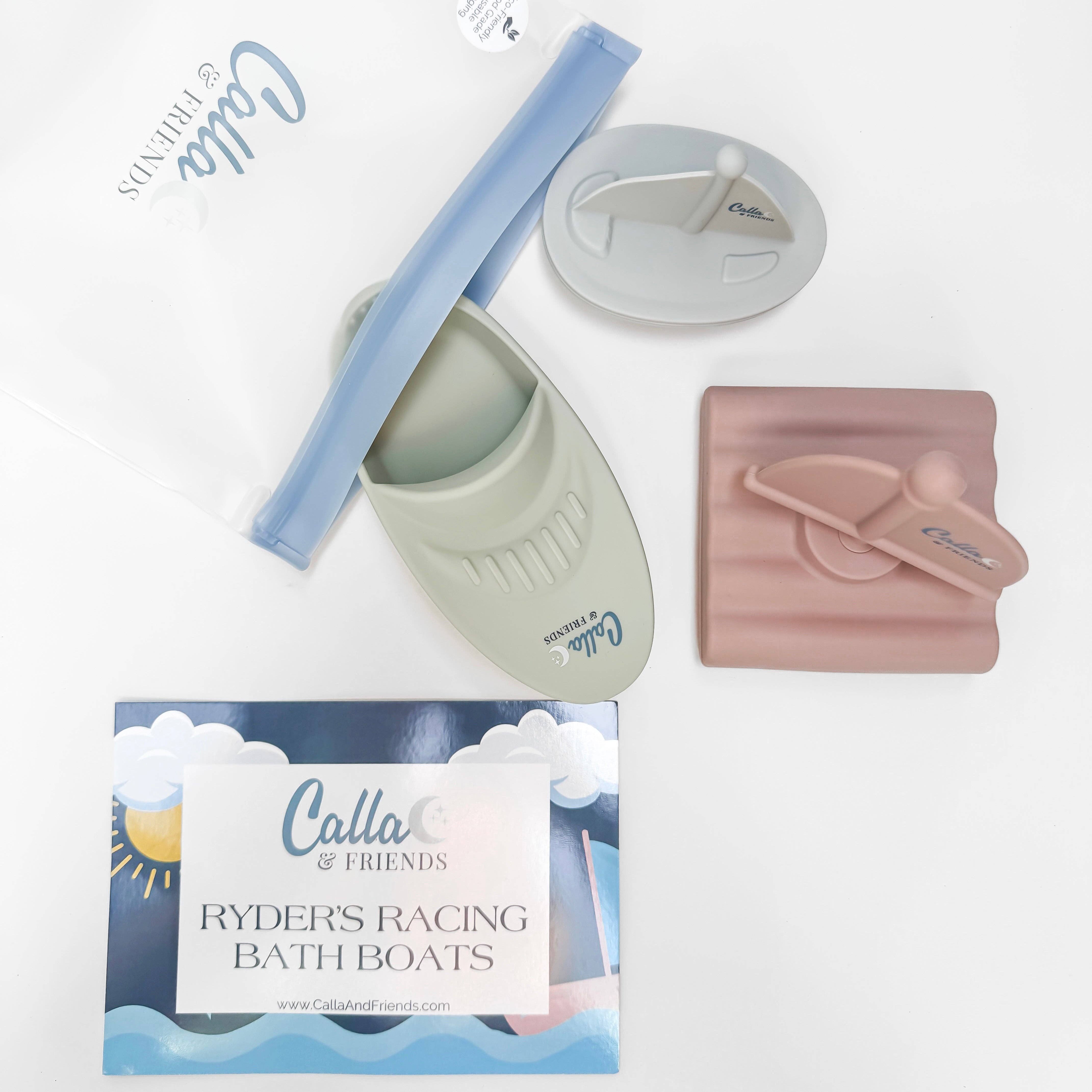 Calla & Friends - Wholesale Bath Toy - Baby - Ryder's Racing Bath Boats1