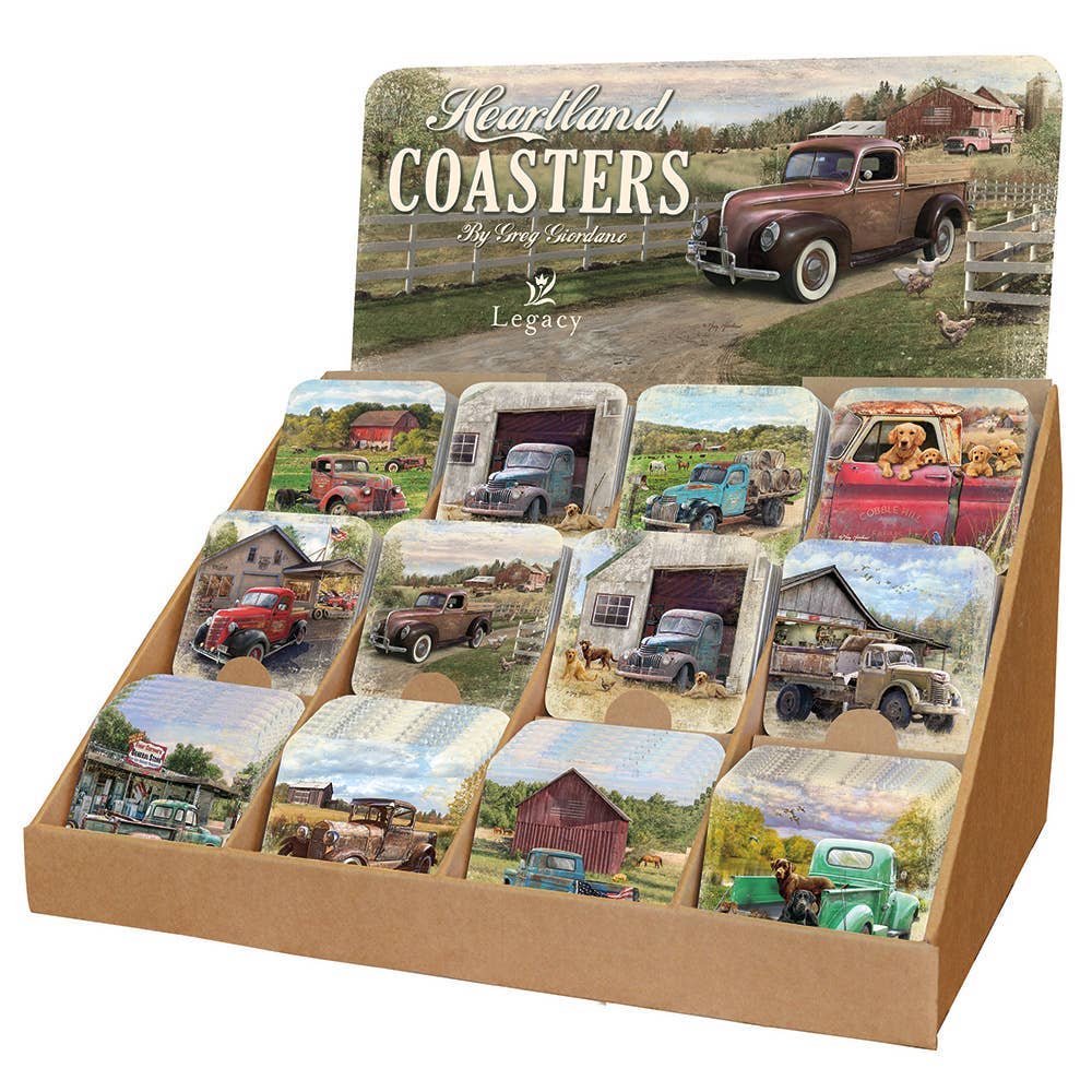 Legacy - Vente Présentoir – papeterie et articles fantaisie - Porte-dessous de verre ondulé1