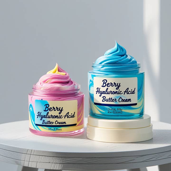 Beautique Goals - Wholesale Body Balm/Butter - Berry Hyaluronic Acid Butter Cream: A Luxurious Skincare Exp2