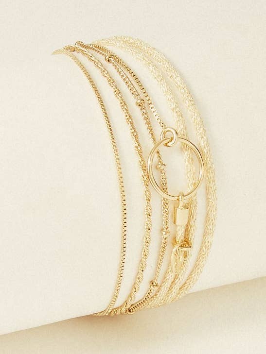 Six link bracelet - Capucine for wholesale by FlowersforZoe