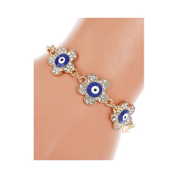 Ondt Øje Rhinsten Armbånd for engroshandel hos Atlas Fashion