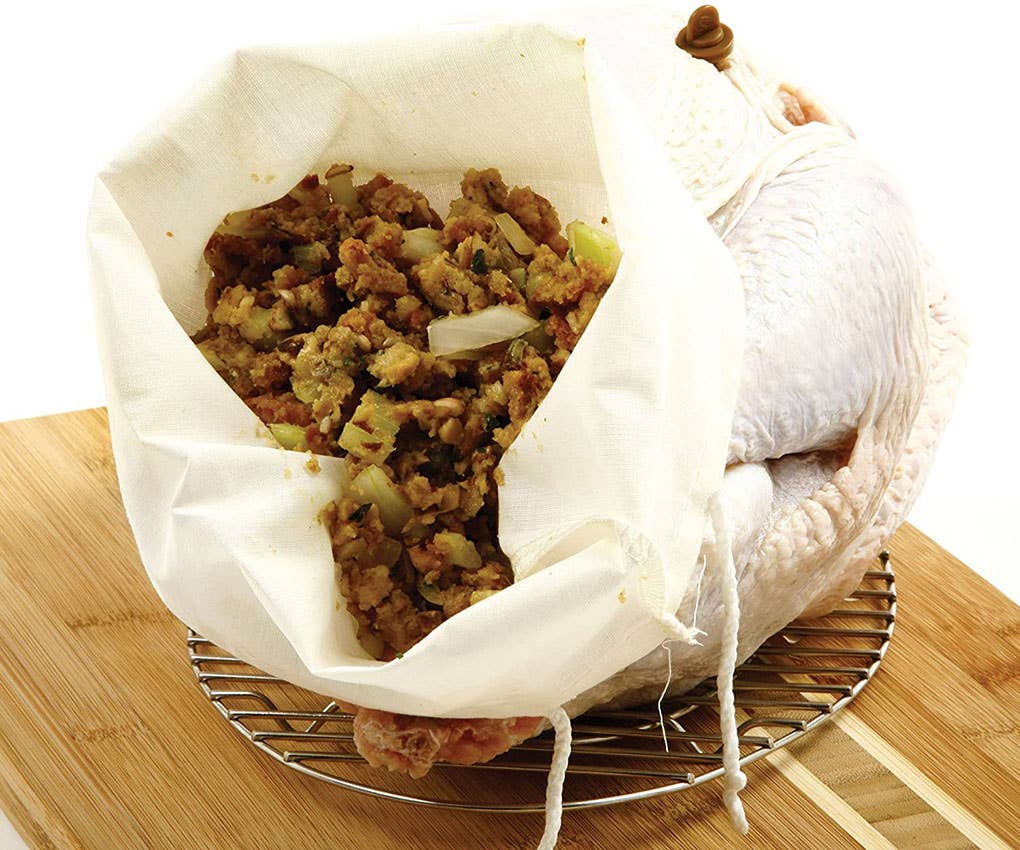 Ventures Int'l Products Inc. - Wholesale Food Storage Wrap/Bag - REGENCY WRAPS® Natural Turkey Stuffing Bags, Set of 21