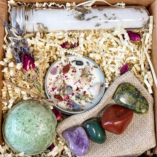 Virgo Crystal Box, Virgo Crystals Gift Set for wholesale by UniverseDelights