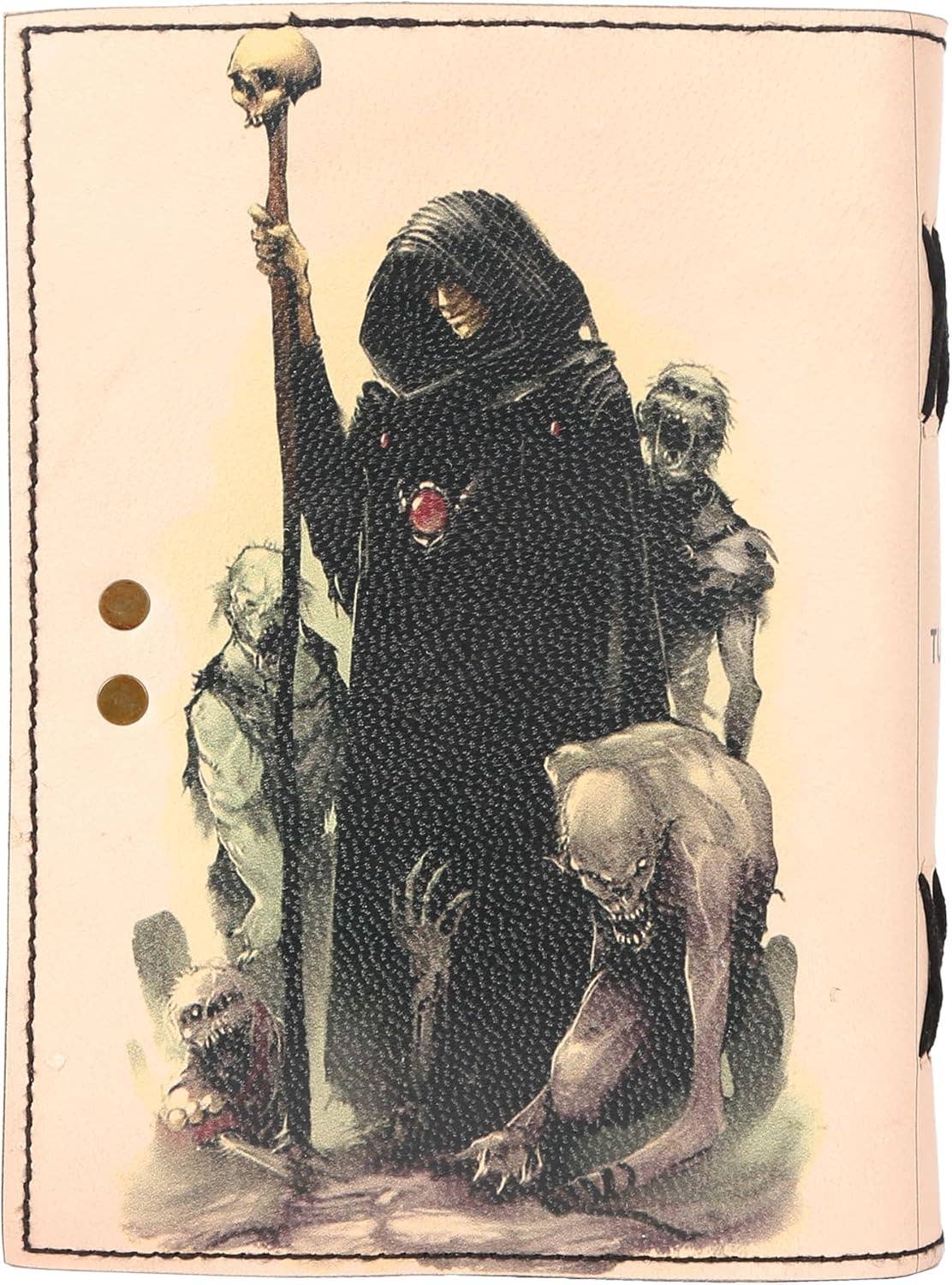 Tuzech Leather – wholesale Journal och dagbok – TUZECH läderklätt anteckningsbok med grimoirestil och ojämna kanter för män och kvinnor87