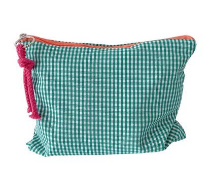 Dilworth Road - Wholesale Makeup/Cosmetic Bag - Cotton Zip Cosmetic Pouch to Personalize with Patches2