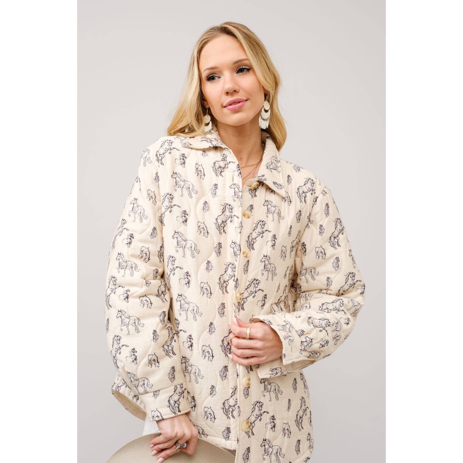 ミュージシャン HYSFORM Quilting Western Jacket HYSFORM Quilting Western Jacket