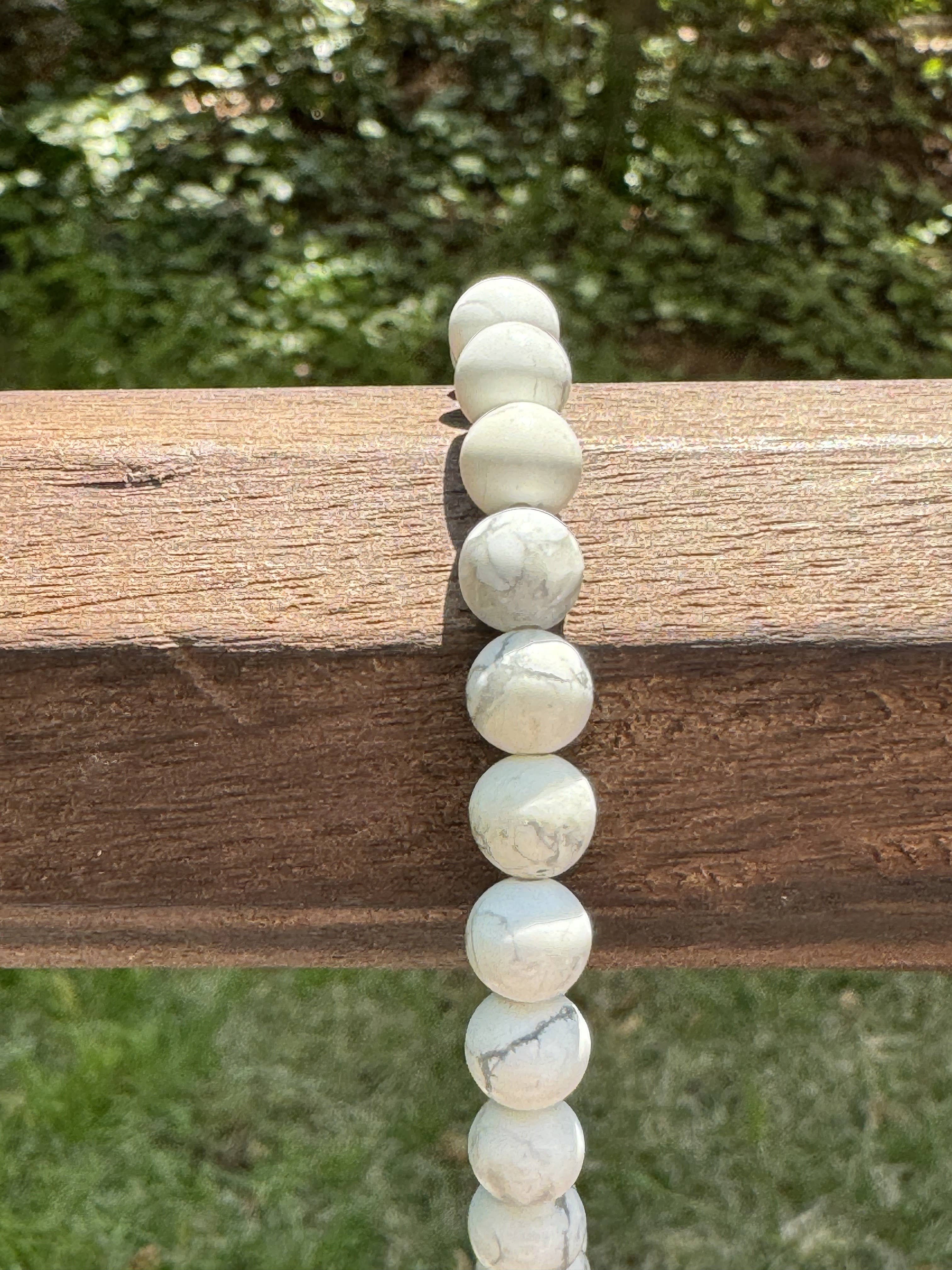 Best South Gems - Wholesale Beaded Bracelet - 6 mm Howlite Bracelet2