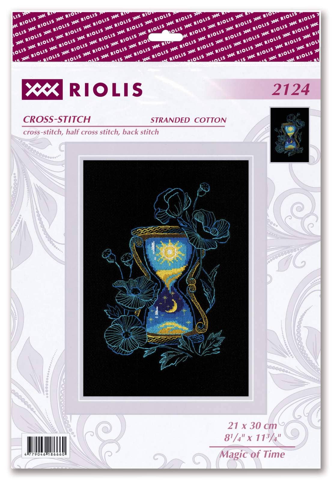 RIOLIS - Wholesale Embroidery/Cross Stitch Supplies - Cross Stitch Kit From Riolis 2124 Magic Of Time1