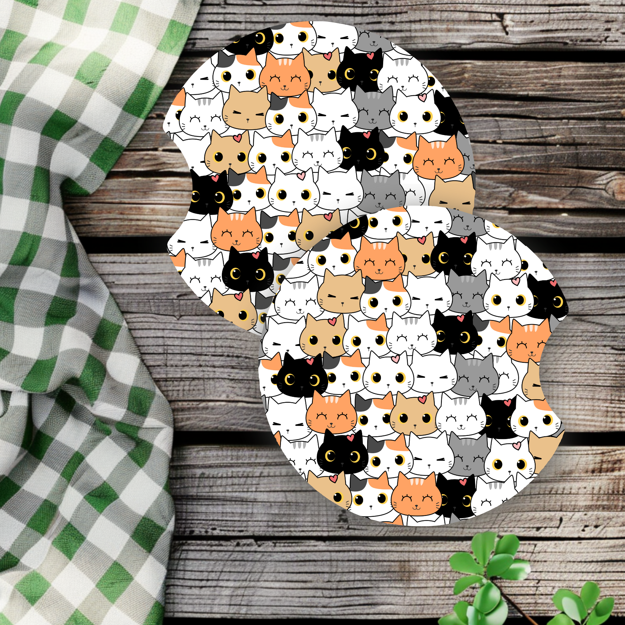 Corksee - Wholesale Car Coaster - Unisex - Cats Car Coasters1