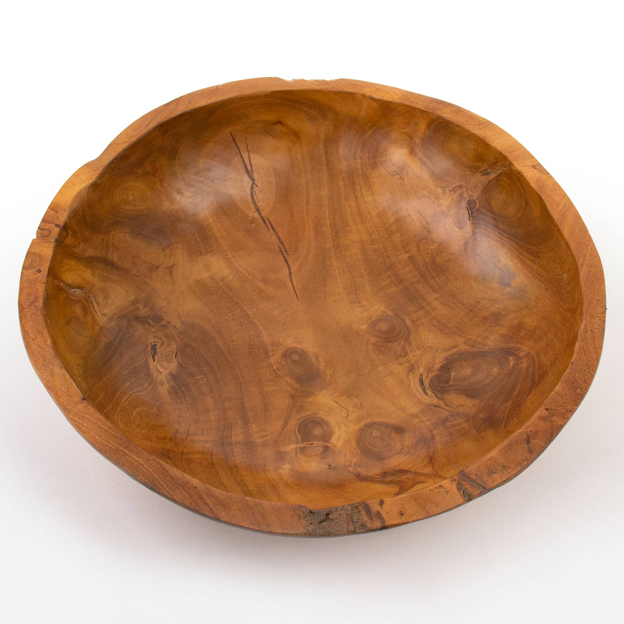 Andaluca - Wholesale Decorative Plate/Dish/Bowl - Teakwood Set of 2 Bowls3