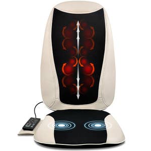 K05 Portable Neck Massager Heating Function Heated Neck Massage Pulse  Therapy Cordless Intelligent Massage Tool for Neck Pain Relief Wholesale