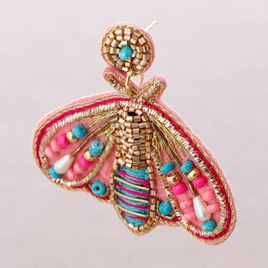 Boucles d'oreilles Insecte Perles pour la vente par Sonata