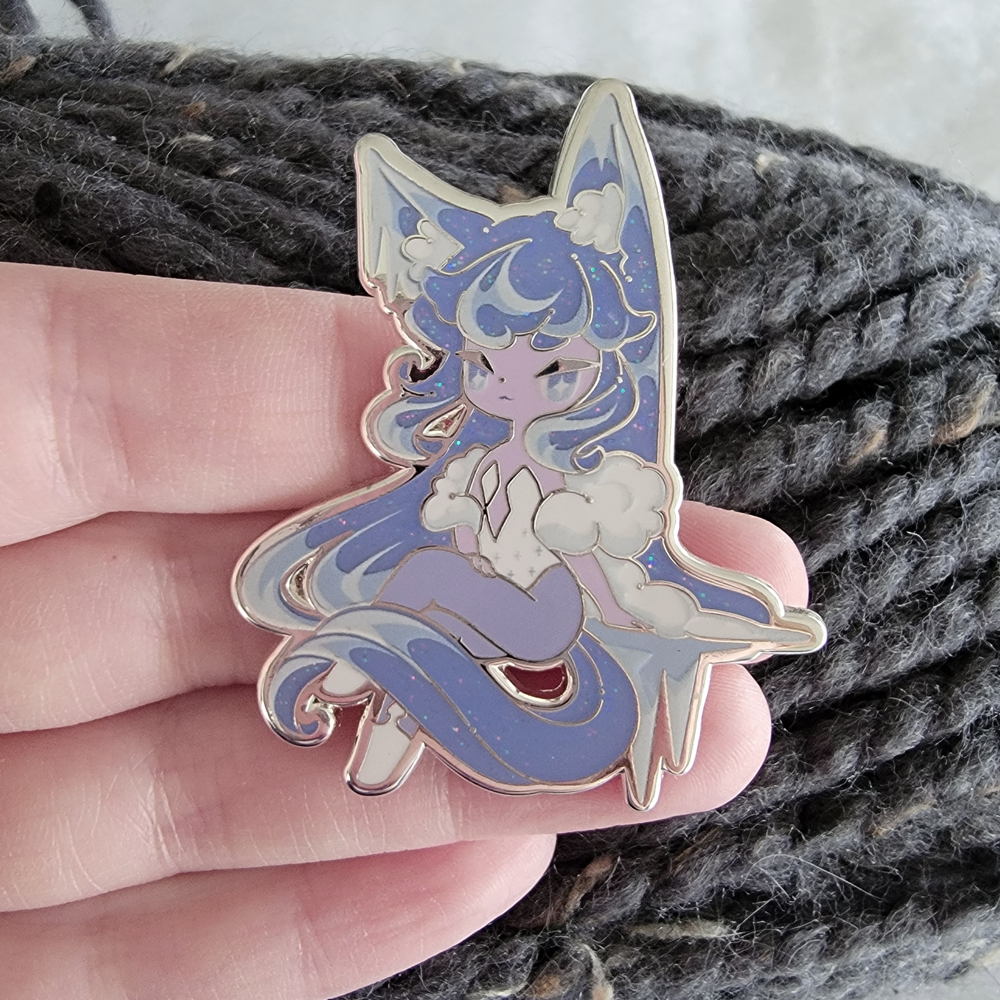 Xhilyn - Wholesale Lapel Pin/Button - Fennec Frost Pins - Dec 20248