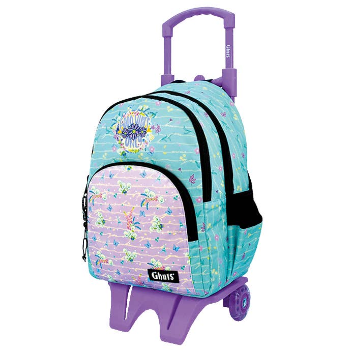 Ghuts - Wholesale Backpack - Kids - King Backpack - GH131 Pansies P093