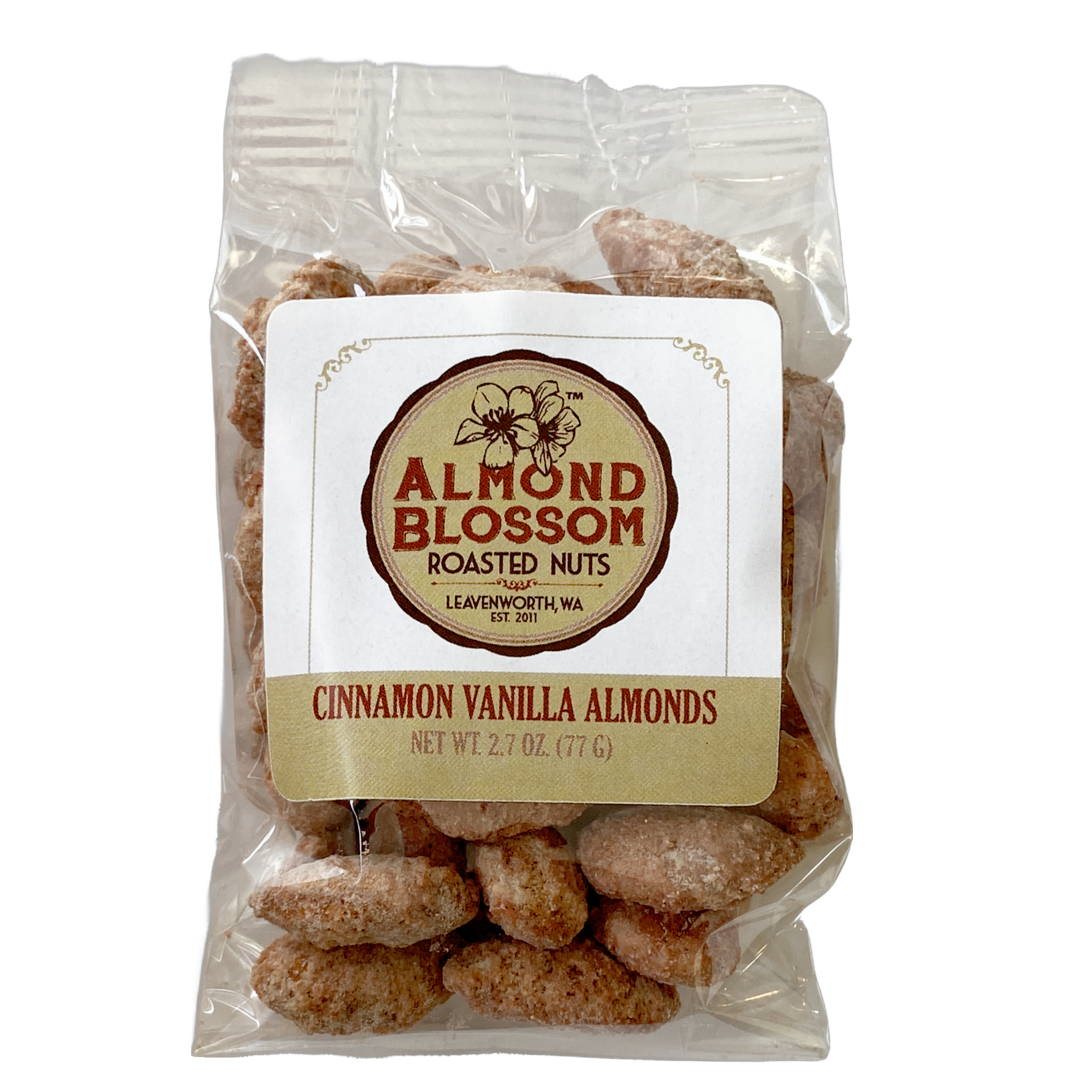 Almond Blossom Roasted Nuts - Wholesale Nuts - Cinnamon Vanilla Almonds0