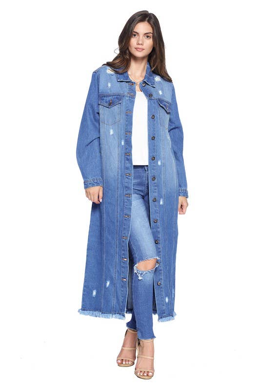 patrol jeans - Wholesale Denim Jacket - Women's - Ladies Denim Jacket( Open size)12