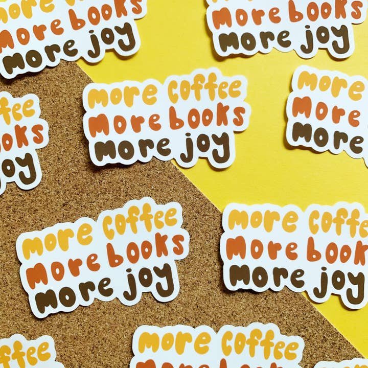 More Sticker for wholesale by The Gray Burrow