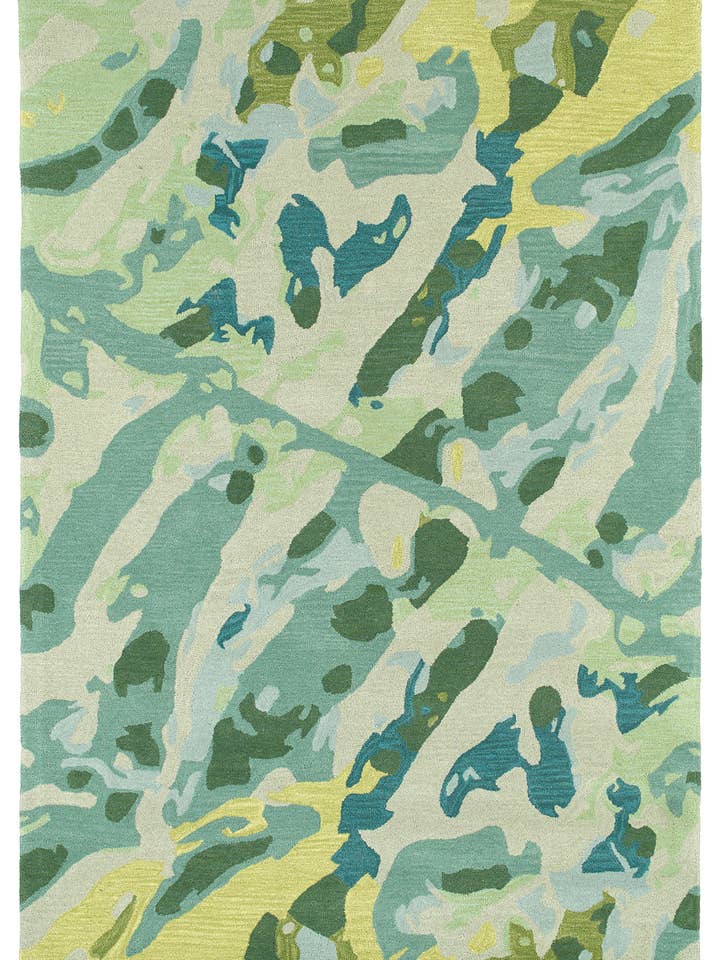 Pastiche Collection Turkos 3'x5' Rektangulär matta för wholesale av contempo fashion