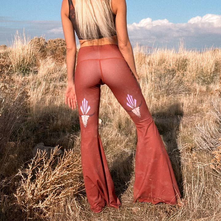 Buffalo Prinsesse Rust Langt Klokke Bund for engroshandel hos Teeki Boutique + WithLove USA Made ~ Wholesale