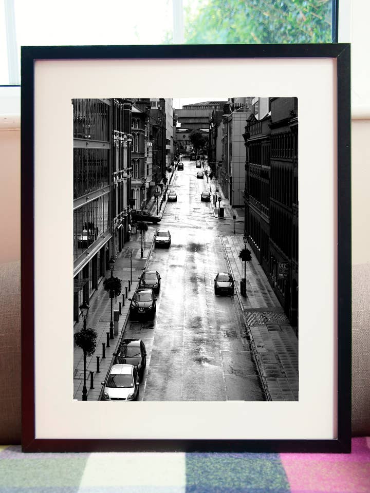 Stampa artistica di Edmund Street Birmingham per la vendita all'ingrosso da parte di Barmy Brummie