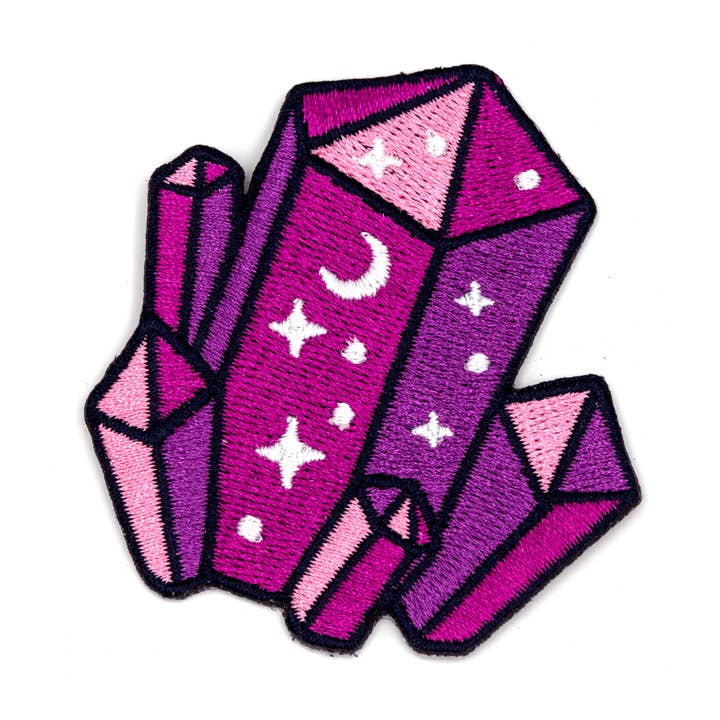 These Are Things - Vendita all'ingrosso Toppe - Toppa ricamata termoadesiva con cristalli Night Sky0