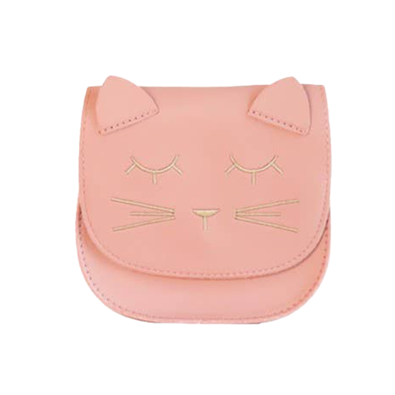 Yuko B – Engroshandel Crossbodytaske – til børn – Børne skuldertaske med dyremotiv - Mina kat i pink12