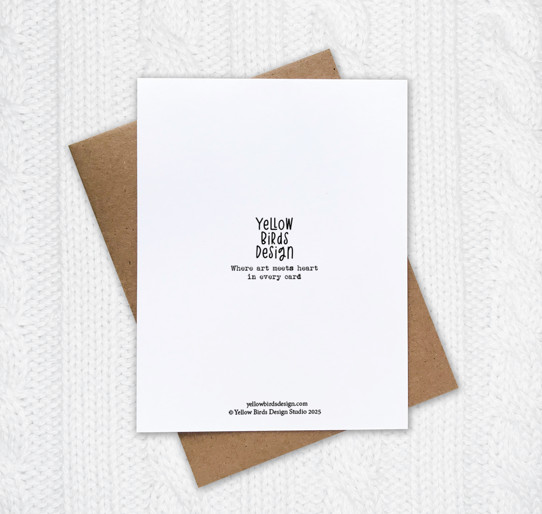 Yellow Birds Design - Wholesale Birthday Card - Piping Plover Hand-Illustrated Eco-Friendly Birthday Card3