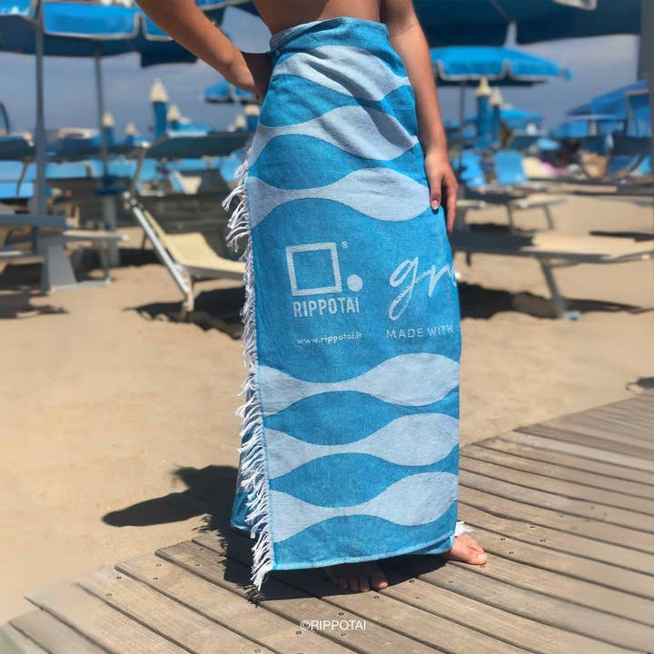Rippotai - Wholesale Beach Towel - Ecological Beach Towel in Seaqual® – Sustainable and Soft1