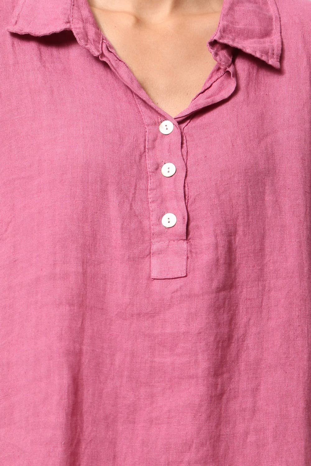 LÉA & LUC - Wholesale Dress - Women's - Long dress in 100% linen REF.2090023