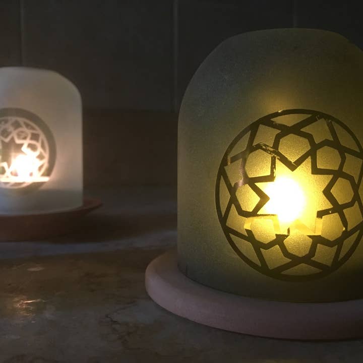 Ethical Global - Wholesale Lantern - Star Lantern/Votive Upcycled Hand-Crafted2