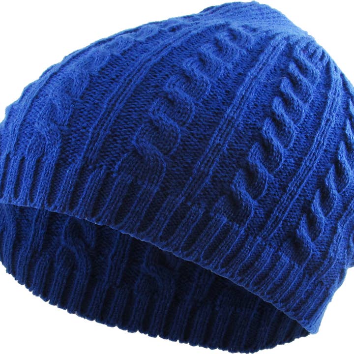 KBETHOS - Wholesale Beanie - Unisex - Cuffless Cable Knit Beanie60